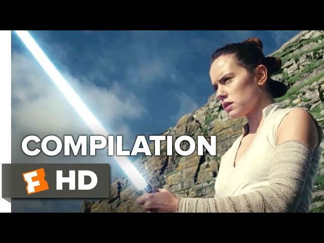 Star Wars: The Last Jedi ALL Trailers + Extras (2017) | Movieclips Trailers