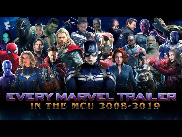 ALL Marvel Cinematic Universe Trailers – Iron Man (2008) to Avengers: Endgame (2019)